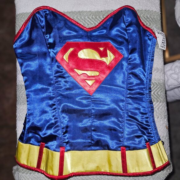 NEW XS PINK/GOLD BROCADE TIGHT LACING CORSET 22" BABYLON - Picture 11 of 15